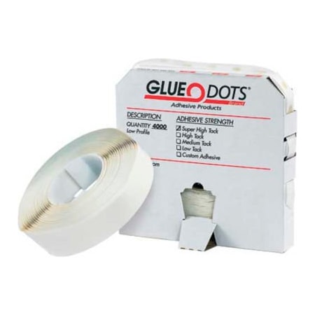 1/2 - Medium Tack Glue Dots® - Low Profile